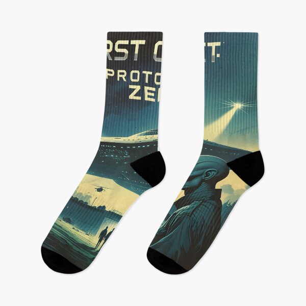 Item preview, First Contact: Protocol Zero designed and sold by AlienInkvasion.