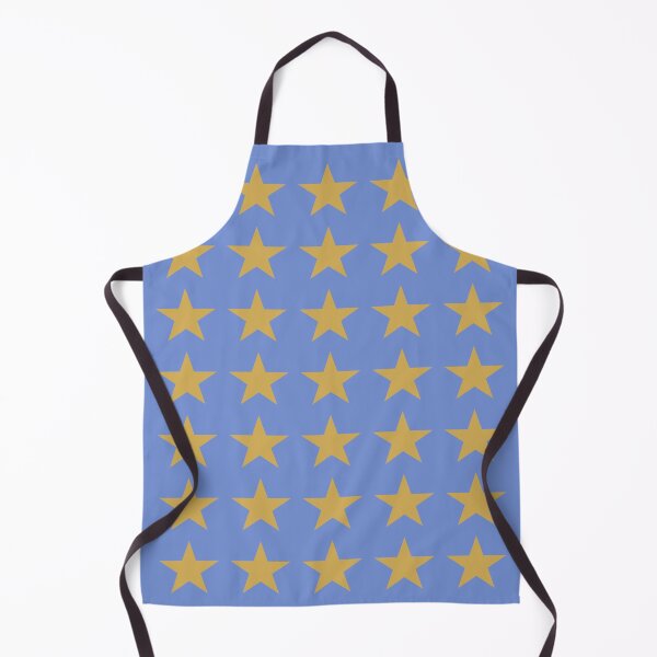 Item preview, Medium GOLD and DANUBE BLUE STARS designed and sold by RachelMacht.