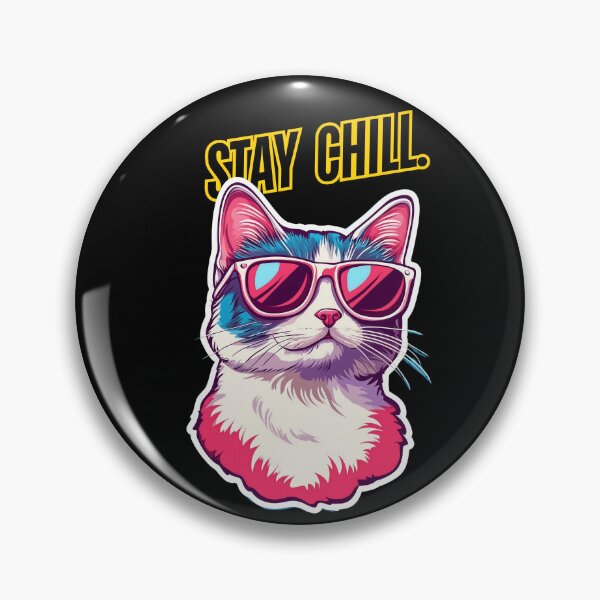 Item preview, Born to Stand Out – Colorful Catcore Sticker with Empowerment Vibe designed and sold by WakaWakoStudio.