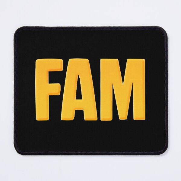 Item preview, FAM in Yellow Modern Minimal designed and sold by Memes N Lore .