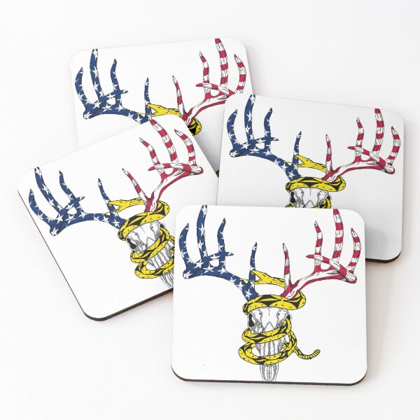 Item preview, Gadsen Flag Buck Skull designed and sold by John Windsor.