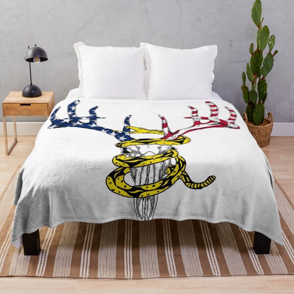 Item preview, Gadsen Flag Buck Skull designed and sold by John Windsor.
