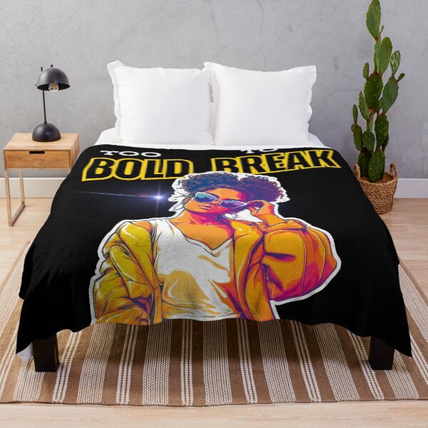 Item preview, Too Bold To Break – Strong Woman Quote Design by Waka Wako Studio designed and sold by WakaWakoStudio.