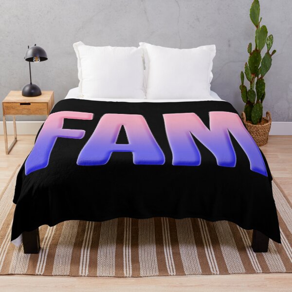 Item preview, FAM in Pink and Blue Modern Minimal  designed and sold by Memes N Lore .