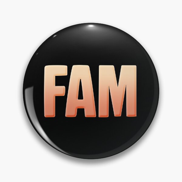 Item preview, FAM in Peach Modern Minimal  designed and sold by Memes N Lore .
