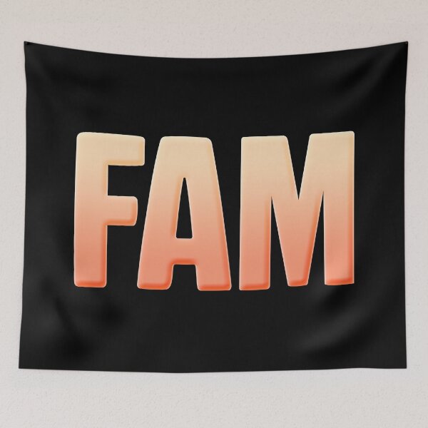Item preview, FAM in Peach Modern Minimal  designed and sold by Memes N Lore .