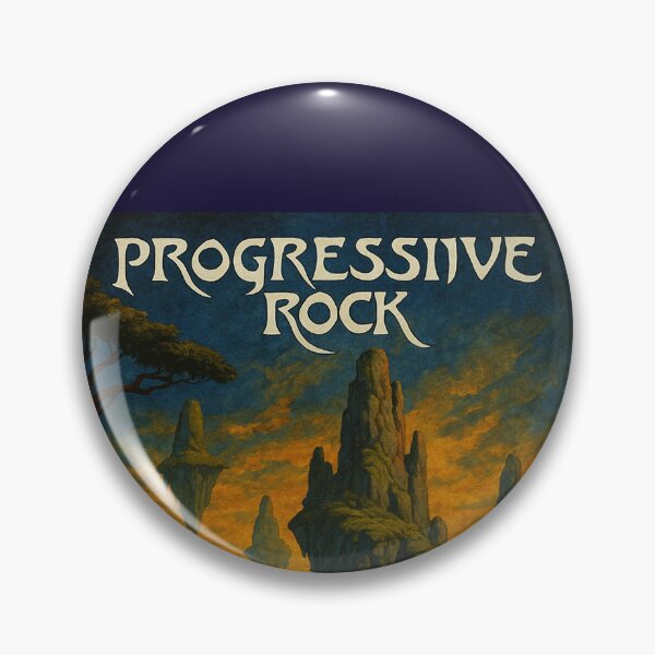 Artikelvorschau, Progressive Rock entworfen und verkauft von SimpleBotDesign.
