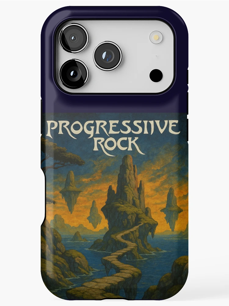 Thumbnail 1 of 4, iPhone Case, Progressive Rock designed and sold by SimpleBotDesign.
