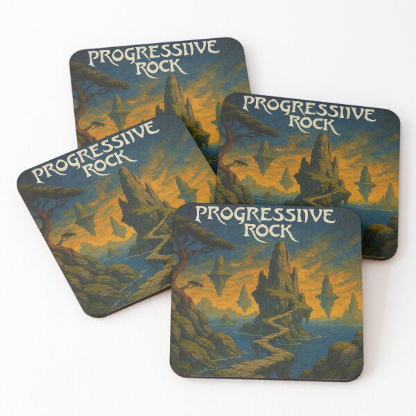 Artikelvorschau, Progressive Rock entworfen und verkauft von SimpleBotDesign.