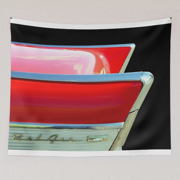 Item preview, 1957 Chevrolet BelAir Tailfin designed and sold by Peter Kraaibeek | Generative Designs and Car Art.