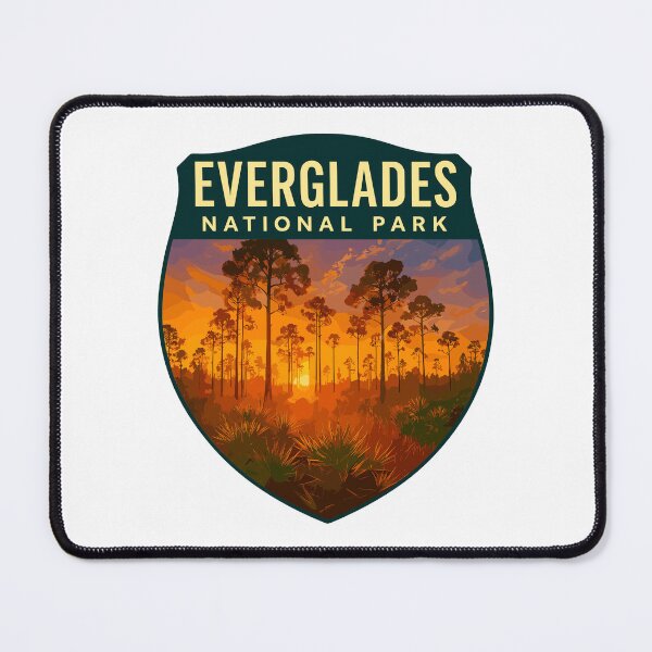 Item preview, Everglades National Park Retro Swamp Wildlife Sticker designed and sold by Ismeal Von.