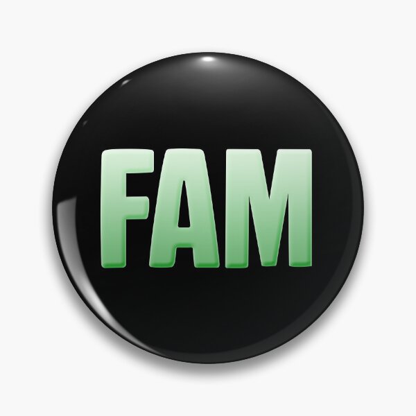 Item preview, FAM in Green Modern Minimal  designed and sold by Memes N Lore .