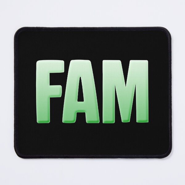 Item preview, FAM in Green Modern Minimal designed and sold by Memes N Lore .