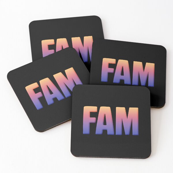 Item preview, FAM in Sunset Gradient Modern Minimal  designed and sold by Memes N Lore .
