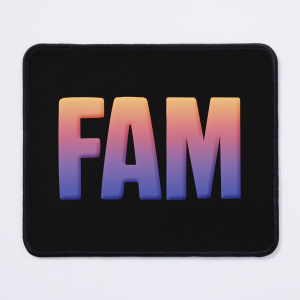 Item preview, FAM in Sunset Gradient Modern Minimal designed and sold by Memes N Lore .