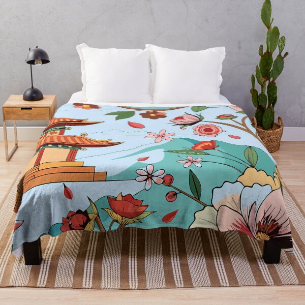 Item preview, Nature’s Harmony in Pagoda Paradise designed and sold by ART ATTACK ZONE.