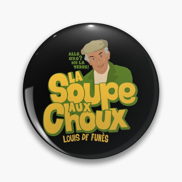 Item preview, Louis de Funès La Soupe aux Choux designed and sold by Boogosh.
