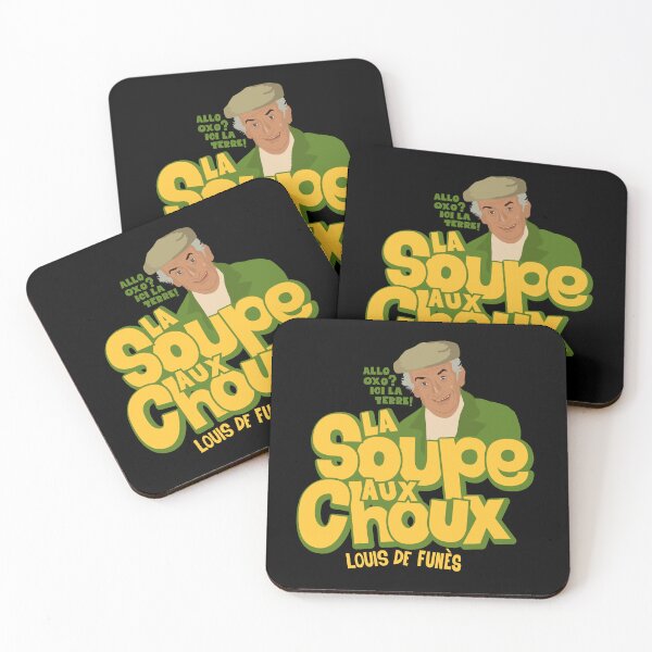 Item preview, Louis de Funès La Soupe aux Choux designed and sold by Boogosh.