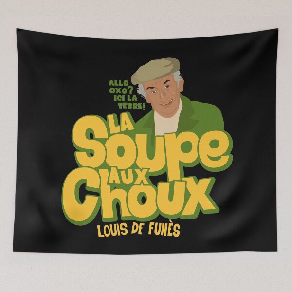 Item preview, Louis de Funès La Soupe aux Choux designed and sold by Boogosh.