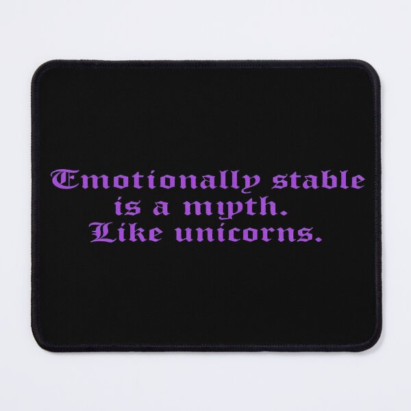 Item preview, Emotionally Stable? That’s a Unicorn designed and sold by Thompika.