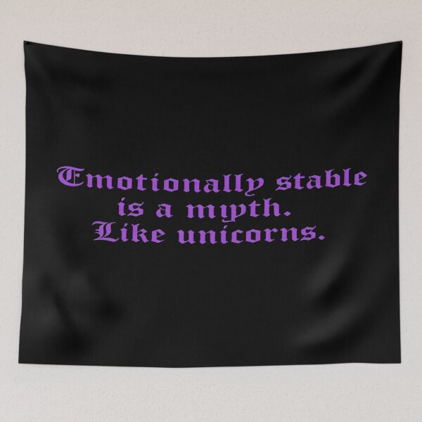 Item preview, Emotionally Stable? That’s a Unicorn designed and sold by Thompika.