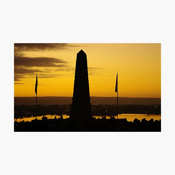 Dawn service Photographic Print