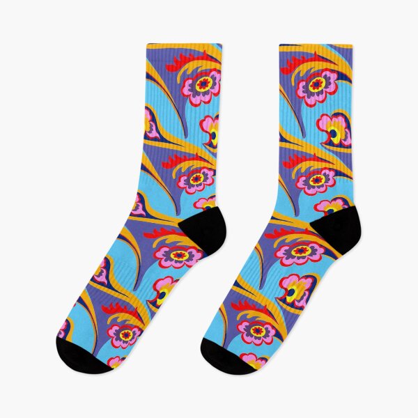 Item preview, Cultural Curves in Colorful Floral Design designed and sold by ART ATTACK ZONE.