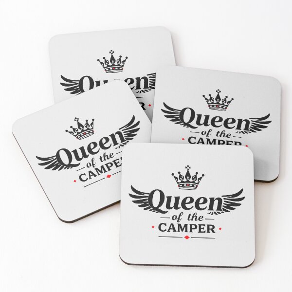 Item preview, Queen of the Camper, Funny Camper designed and sold by QuirkySpark.