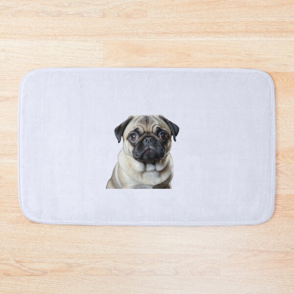 Item preview, Handsome Pug giving puppy dog eyes designed and sold by Christopher Faxon.
