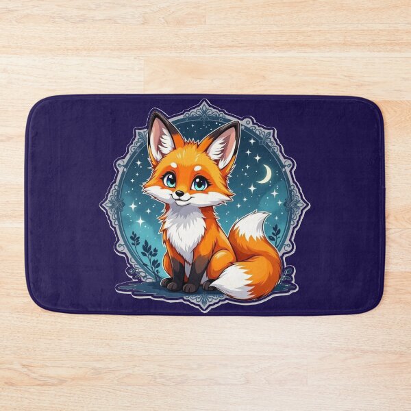 Item preview, Cute night Fox  designed and sold by Cool7Shirts.