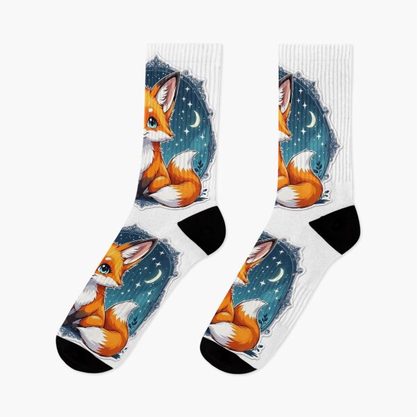 Item preview, Cute night Fox  designed and sold by Cool7Shirts.