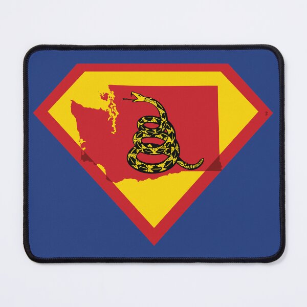 Item preview, WASHINGTONIAN SHIELD - Freedom Is The Superpower - Gadsden Snake Flag - Dont Tread On Me SUPERHERO WASHINGTON design designed and sold by pelagio.
