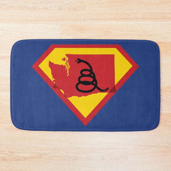 Item preview, WASHINGTONIAN Shield - Freedom Is The Superpower - Modern Gadsden Snake Flag - Dont Tread On Me SUPERHERO WASHINGTON  design designed and sold by pelagio.