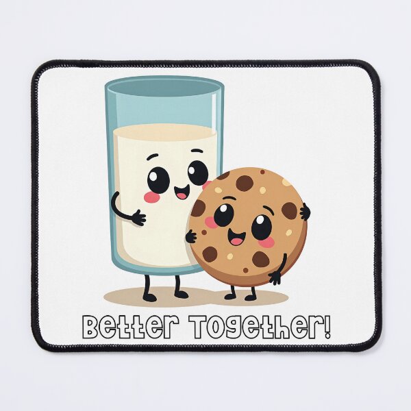 Item preview, Milk & Cookie – Better Together designed and sold by CreativoDesign.