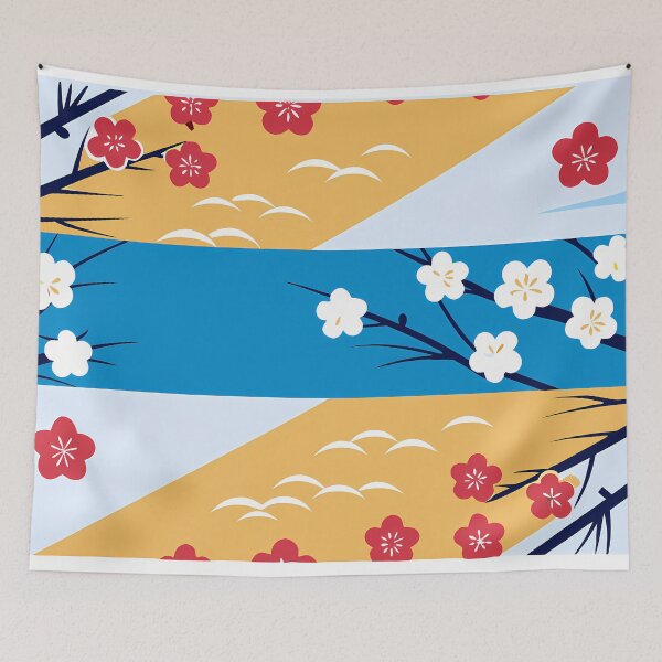 Item preview, Geometric Florals in Springtime Composition designed and sold by ART ATTACK ZONE.