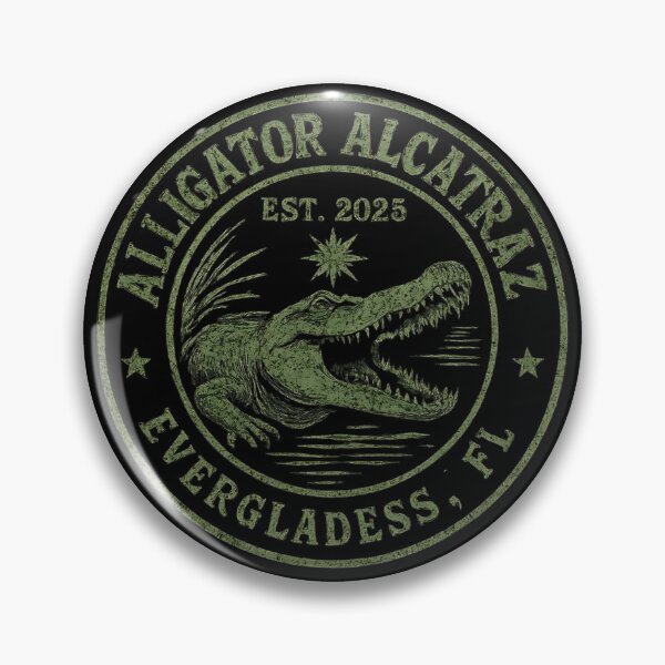 Item preview, Alligator Alcatraz. Florida Evergladess designed and sold by ReThinkit.