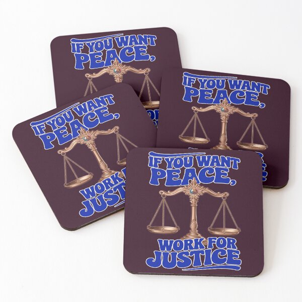 Item preview, Peace and Justice designed and sold by Nomadic Spirit Studios.