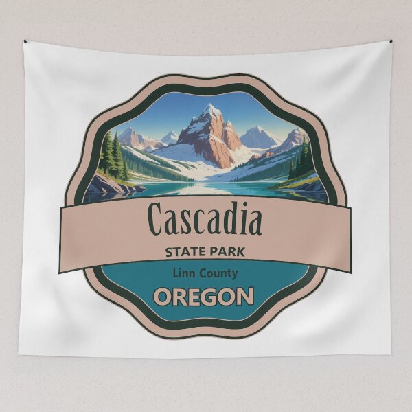 Item preview, Cascadia State Park, Linn County, Oregon designed and sold by Wanderful-roads.
