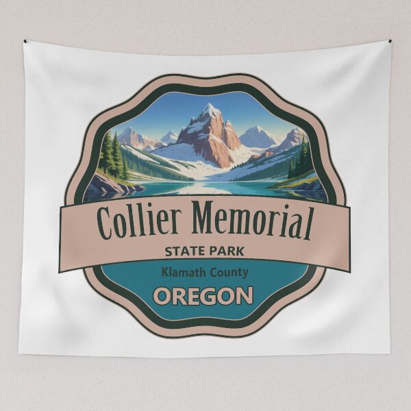Item preview, Collier Memorial State Park, Klamath County, Oregon designed and sold by Wanderful-roads.
