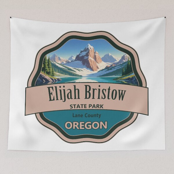 Item preview, Elijah Bristow State Park, Lane County, Oregon designed and sold by Wanderful-roads.
