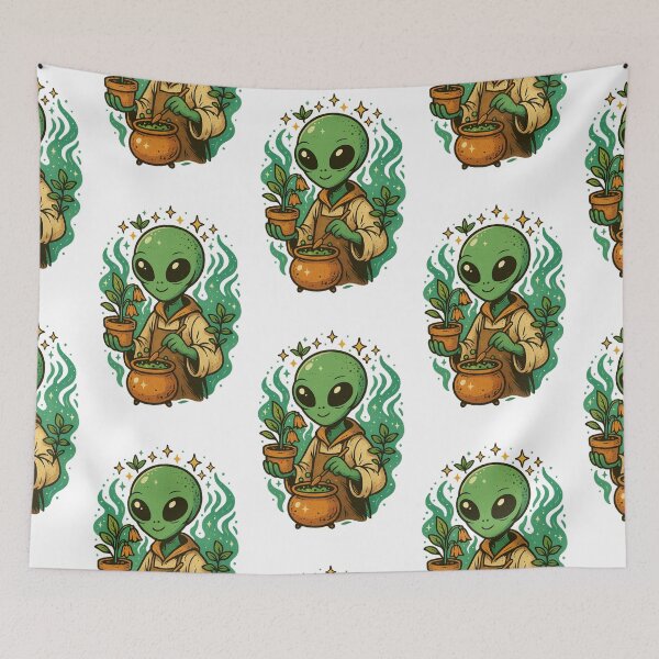 Item preview, Alien Herbalist. designed and sold by Doostod.