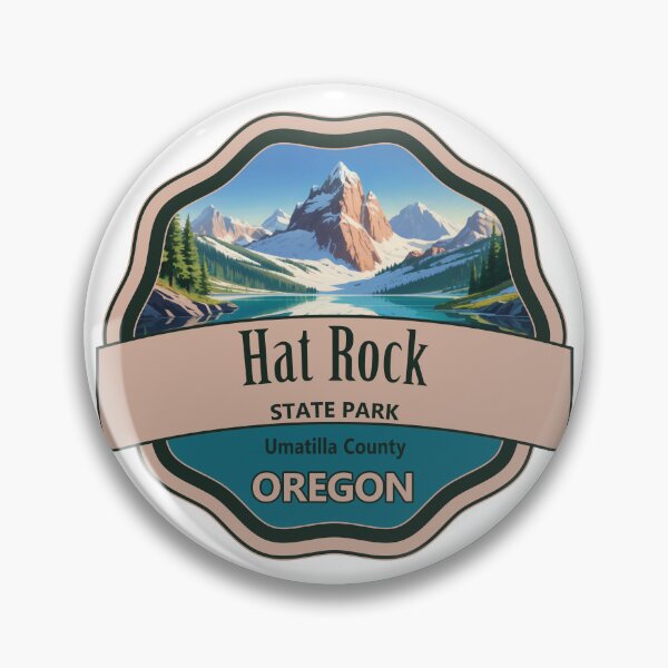 Item preview, Hat Rock State Park, Umatilla County, Oregon designed and sold by Wanderful-roads.