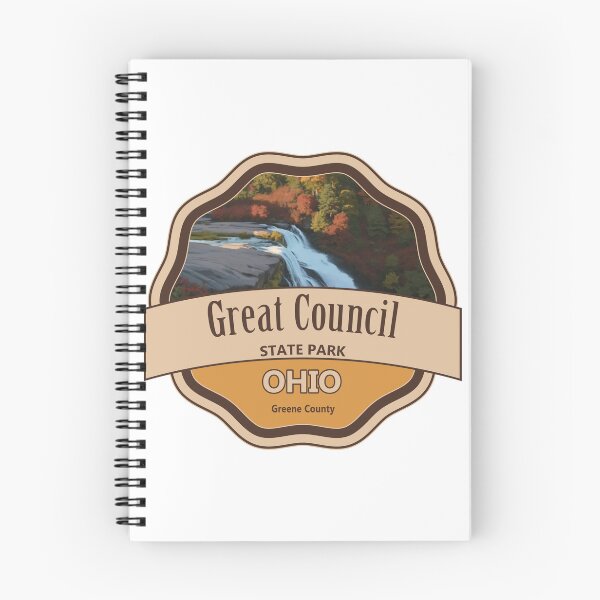 Item preview, Great Council State Park, Greene County, Ohio designed and sold by Wanderful-roads.