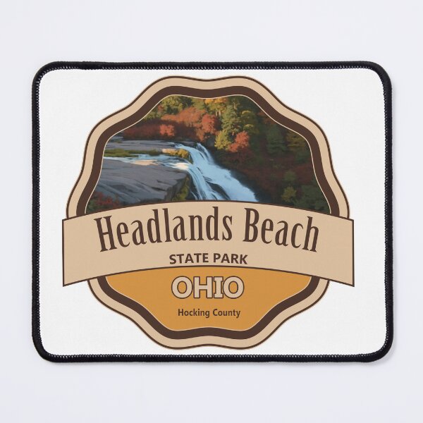 Item preview, Headlands Beach State Park, Hocking County, Ohio designed and sold by Wanderful-roads.