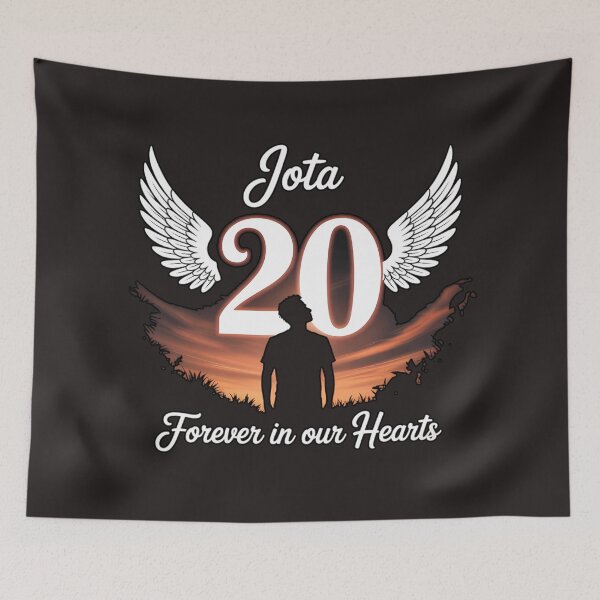 Item preview, Forever #20 – Football Tribute with Angel Wings designed and sold by Moad Fahim.