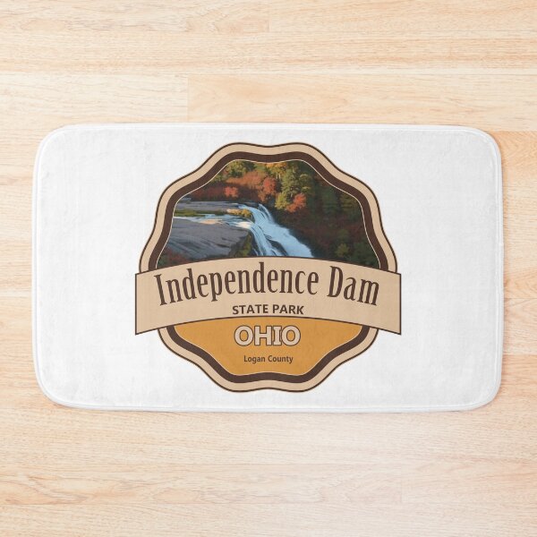 Item preview, Independence Dam State Park, Logan County, Ohio designed and sold by Wanderful-roads.