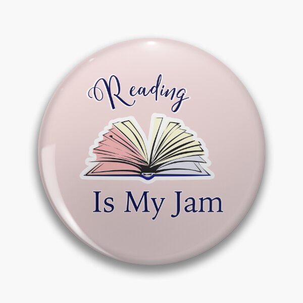 Item preview, Reading is my JAM designed and sold by FamilyCurios.