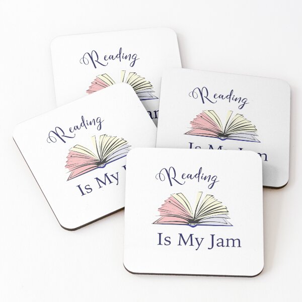 Item preview, Reading is my JAM designed and sold by FamilyCurios.