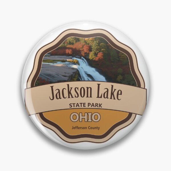 Item preview, Jackson Lake State Park, Jefferson County, Ohio designed and sold by Wanderful-roads.