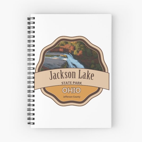 Item preview, Jackson Lake State Park, Jefferson County, Ohio designed and sold by Wanderful-roads.